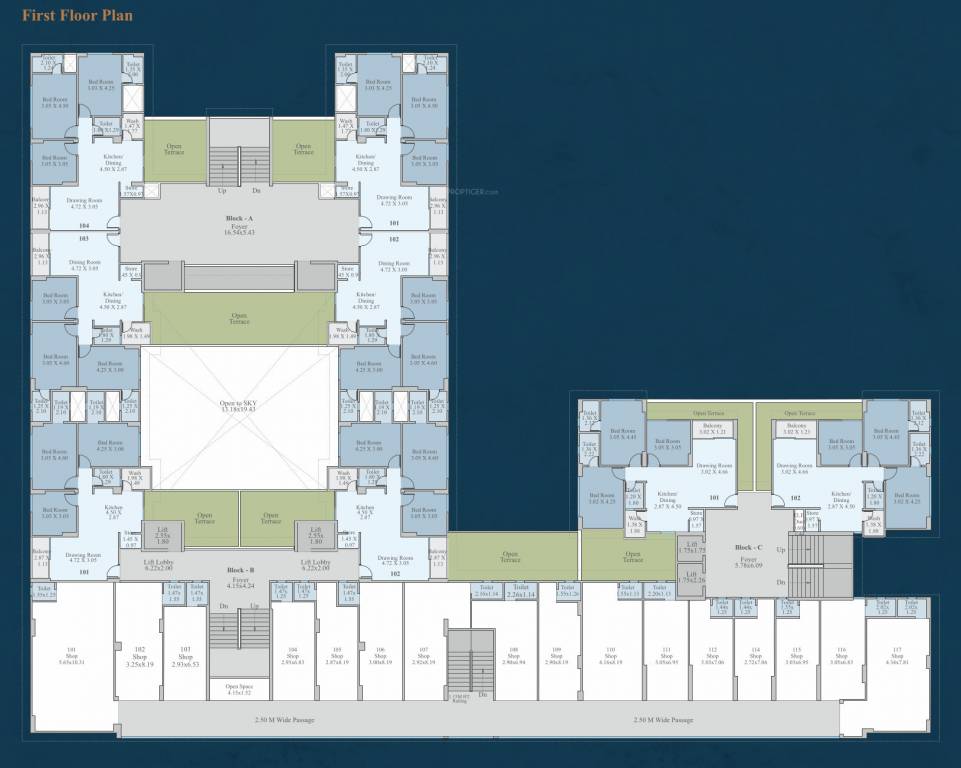 Serenity Satyam Floor plan